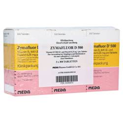 "Zymafluor D 500 Tabletten 3x300 Stück" von "Viatris Healthcare GmbH - Zweigniederlassung Bad Homburg"
