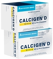 CALCIGEN D Citro 600 mg/400 I.E. Kautabletten 200 St von Viatris Healthcare GmbH