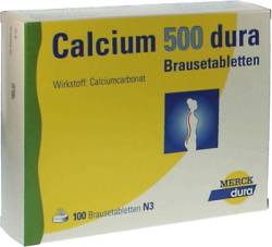 CALCIUM 500 dura Brausetabletten 100 St von Viatris Healthcare GmbH