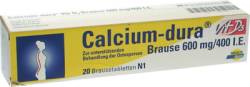 CALCIUM DURA Vit D3 Brause 600 mg/400 I.E. 20 St von Viatris Healthcare GmbH