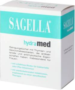 SAGELLA hydramed Intimwaschlotion T�cher 10 St von Viatris Healthcare GmbH