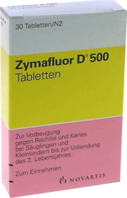 ZYMAFLUOR D 500 Tabletten 30 St von Viatris Healthcare GmbH
