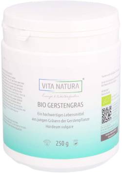 Bio Gerstengras 250 G Pulver von Vita Natura GmbH & Co. KG