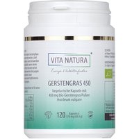 Vita Natura® Gerstengraskapseln 450 mg Bio von Vita Natura