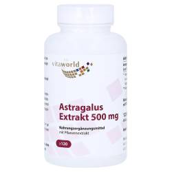 "ASTRAGALUS EXTRAKT 500 mg Kapseln 120 Stück" von "Vita World GmbH"