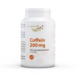 COFFEIN 200 mg Tabletten 180 St von Vita World GmbH