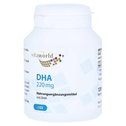 "DHA 220 mg Kapseln 120 Stück" von "Vita World GmbH"