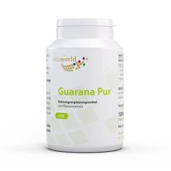 GUARANA PUR 500 mg Kapseln 120 St von Vita World GmbH