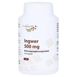 "INGWER KAPSELN 500 mg 120 Stück" von "Vita World GmbH"