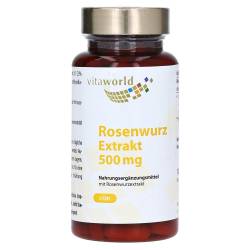 "ROSENWURZ Extrakt 500 mg Kapseln 120 Stück" von "Vita World GmbH"