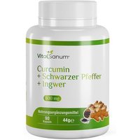 VitaSanum® - Curcumin + Schwarzer Pfeffer + Ingwer von VitaSanum