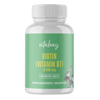 vitabay BIOTIN (VITAMIN B7) 10.000µg von Vitabay CV