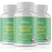 Vitabay Coenzym Q10 Ubiquinol 200 mg Bioaktiv - Hochdosiert von Vitabay