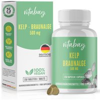 Vitabay Kelp Braunalge 500 mg von Vitabay