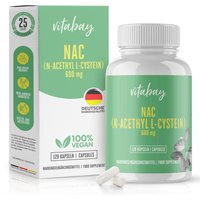 Vitabay NAC 600 mg (N-Acetyl L-Cystein) von Vitabay