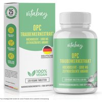 Vitabay OPC Traubenkernextrakt 1000 mg hochdosiert von Vitabay