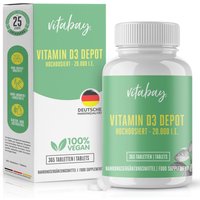 Vitabay Vitamin D3 Depot 20.000 I.e. von Vitabay