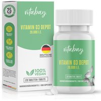 Vitabay Vitamin D3 Depot 20.000 I.e. von Vitabay