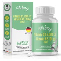 Vitabay Vitamin D3 K2 5000 IE von Vitabay