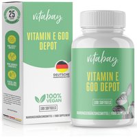 Vitabay Vitamin E 600 IE Depot von Vitabay
