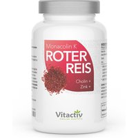 Vitactiv - Roter Reis (Monacolin K) + Cholin + Zink von Vitactiv
