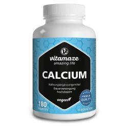 "CALCIUM 400 mg vegan Tabletten 180 Stück" von "Vitamaze GmbH"