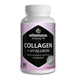 COLLAGEN 300 mg+Hyaluron 100 mg hochdosiert Kaps. 60 St Kapseln von Vitamaze GmbH