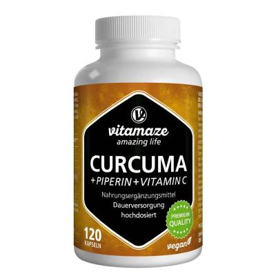 vitamaze CURCUMA  + PIPERIN + Vitamin C von Vitamaze GmbH
