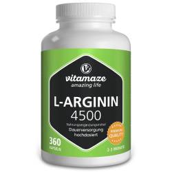 vitamaze L-ARGININ 4.500 mg von Vitamaze GmbH