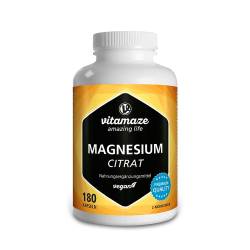 "MAGNESIUMCITRAT 360 mg vegan Kapseln 180 Stück" von "Vitamaze GmbH"