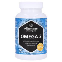 "OMEGA-3 1000 mg EPA 400/DHA 300 hochdosiert Kaps. 90 Stück" von "Vitamaze GmbH"