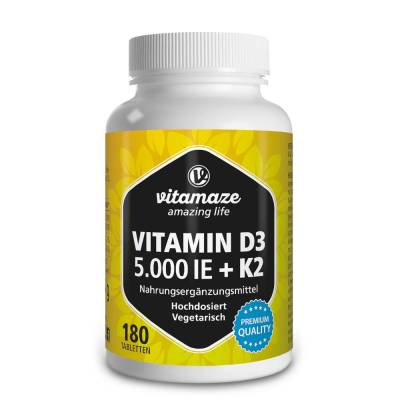 vitamaze VITAMIN D3 5000 I.E. K2 von Vitamaze GmbH