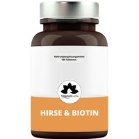 Hirse und Biotin Tabletten ideal für Haut, Haare, Nägel von VitaminFuchs von VitaminFuchs