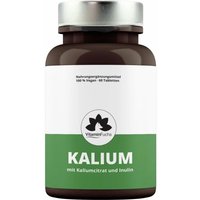 Kalium Retard Tabletten - Kaliumcitrat mit Inulin 1000mg je Tablette - VitaminFuchs von VitaminFuchs