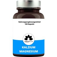 Kalzium Magnesium Kapseln, vegan und hochdosiert von VitaminFuchs