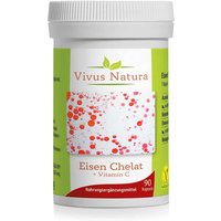 Vivus Natura Eisen Chelat + Vitamin C Kapseln von Vivus Natura