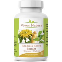 Vivus Natura Rhodiola Rosea Extrakt Kapseln von Vivus Natura