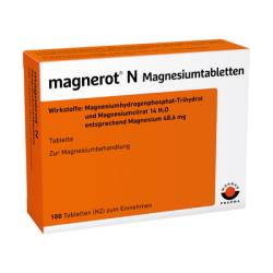 MAGNEROT N Magnesiumtabletten 100 St von W�rwag Pharma GmbH & Co. KG