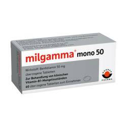 MILGAMMA mono 50 �berzogene Tabletten 60 St von W�rwag Pharma GmbH & Co. KG