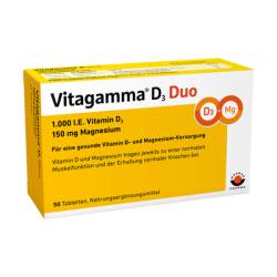 VITAGAMMA D3 Duo 1.000 I.E Vit.D3 150mg Magnes.NEM 65.5 g von W�rwag Pharma GmbH & Co. KG