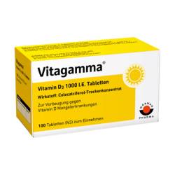 VITAGAMMA Vitamin D3 1.000 I.E. Tabletten 100 St von W�rwag Pharma GmbH & Co. KG
