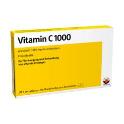 VITAMIN C 1000 Filmtabletten 20 St von W�rwag Pharma GmbH & Co. KG
