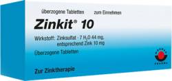 ZINKIT 10 �berzogene Tabletten 100 St von W�rwag Pharma GmbH & Co. KG