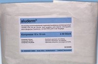 ALUDERM Kompressen 10x10 cm von W. SÖHNGEN GmbH