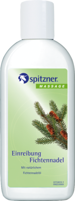 SPITZNER Massage Einreibung Fichtennadel 200 ml von W. Spitzner Arzneimittelfabrik GmbH