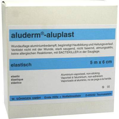 ALUDERM aluplast Wundverb.Pfl.6 cmx5 m elast. 1 St von W.S�HNGEN GmbH