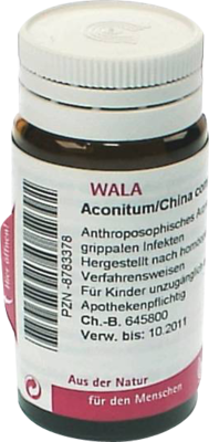 ACONITUM/CHINA comp.Globuli 20 g von WALA Heilmittel GmbH