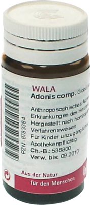 ADONIS COMP.Globuli 20 g von WALA Heilmittel GmbH