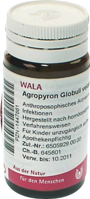 AGROPYRON Globuli velati 20 g von WALA Heilmittel GmbH