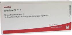 AMNION GL D 15 Ampullen 10X1 ml von WALA Heilmittel GmbH